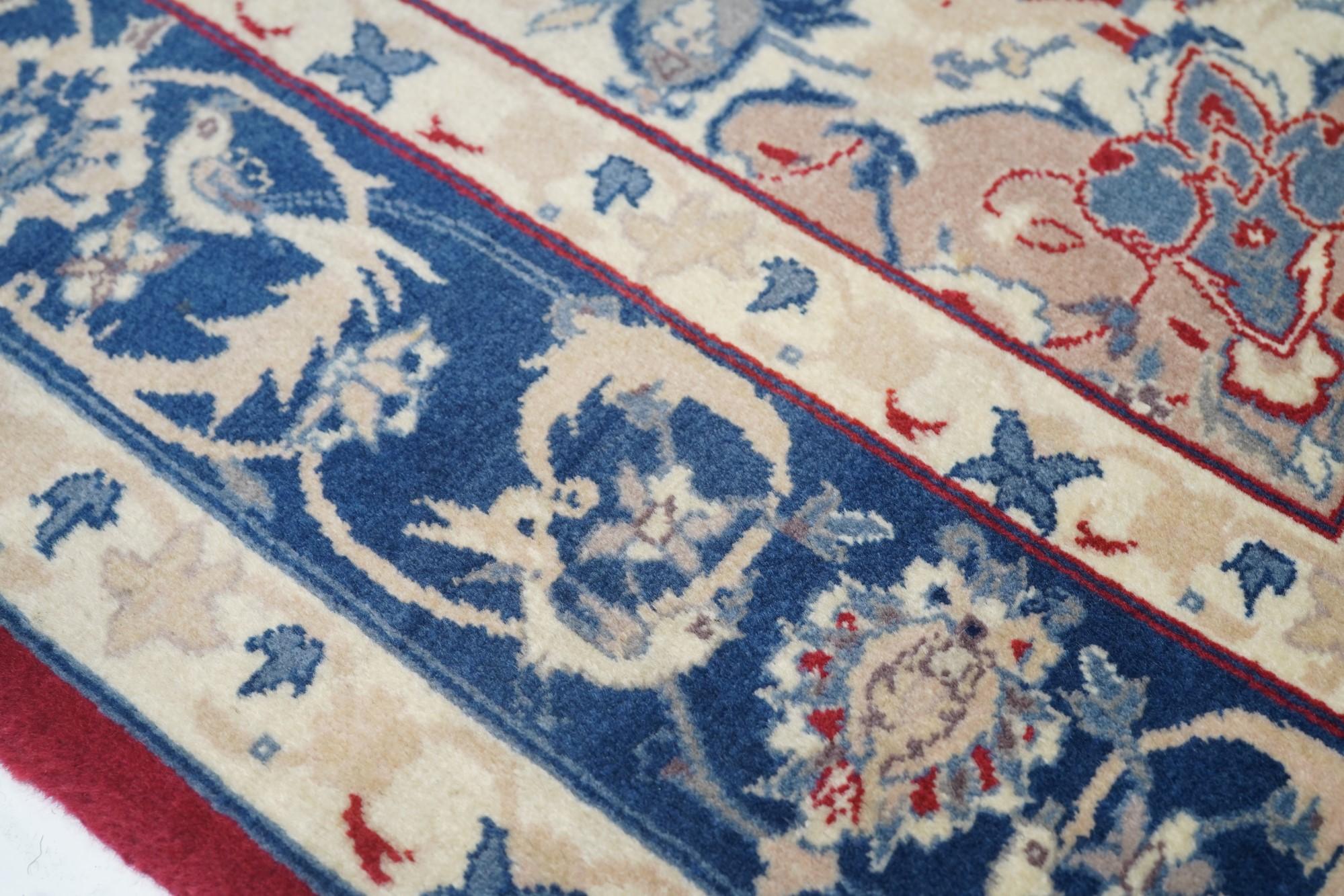 Late 20th Century Vintage Isfahan Rug For Sale