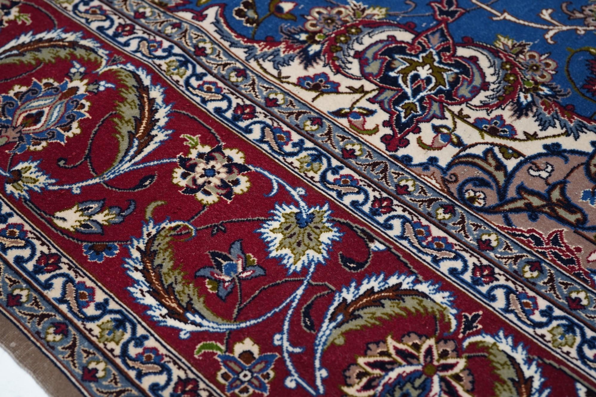 Persian Vintage Isfahan Rug For Sale