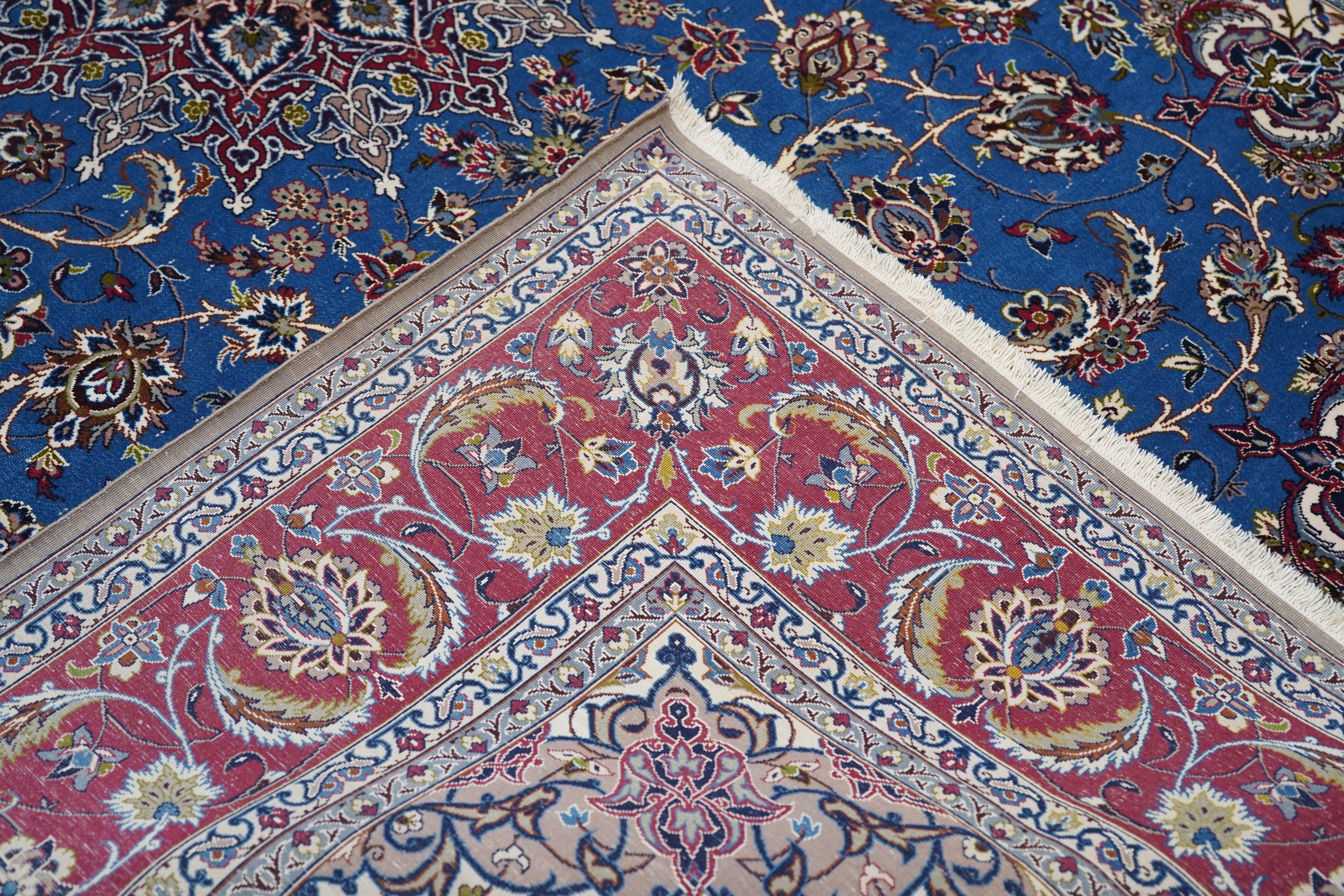 Isfahan-Teppich 5'1'' x 7'10'' im Angebot 3