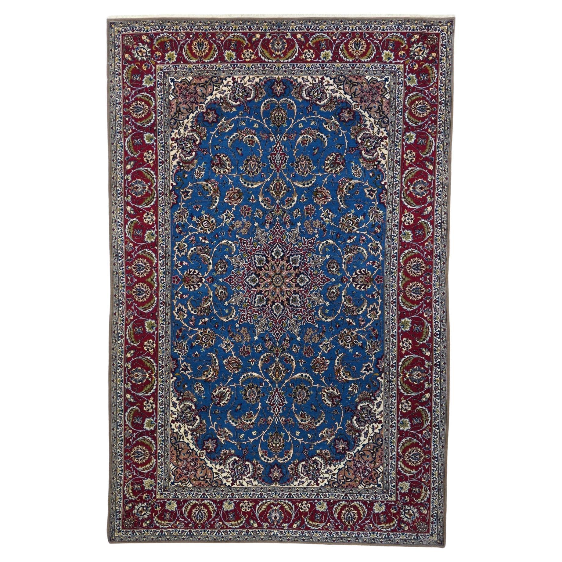 Vintage Isfahan Rug 5'1'' x 7'10''