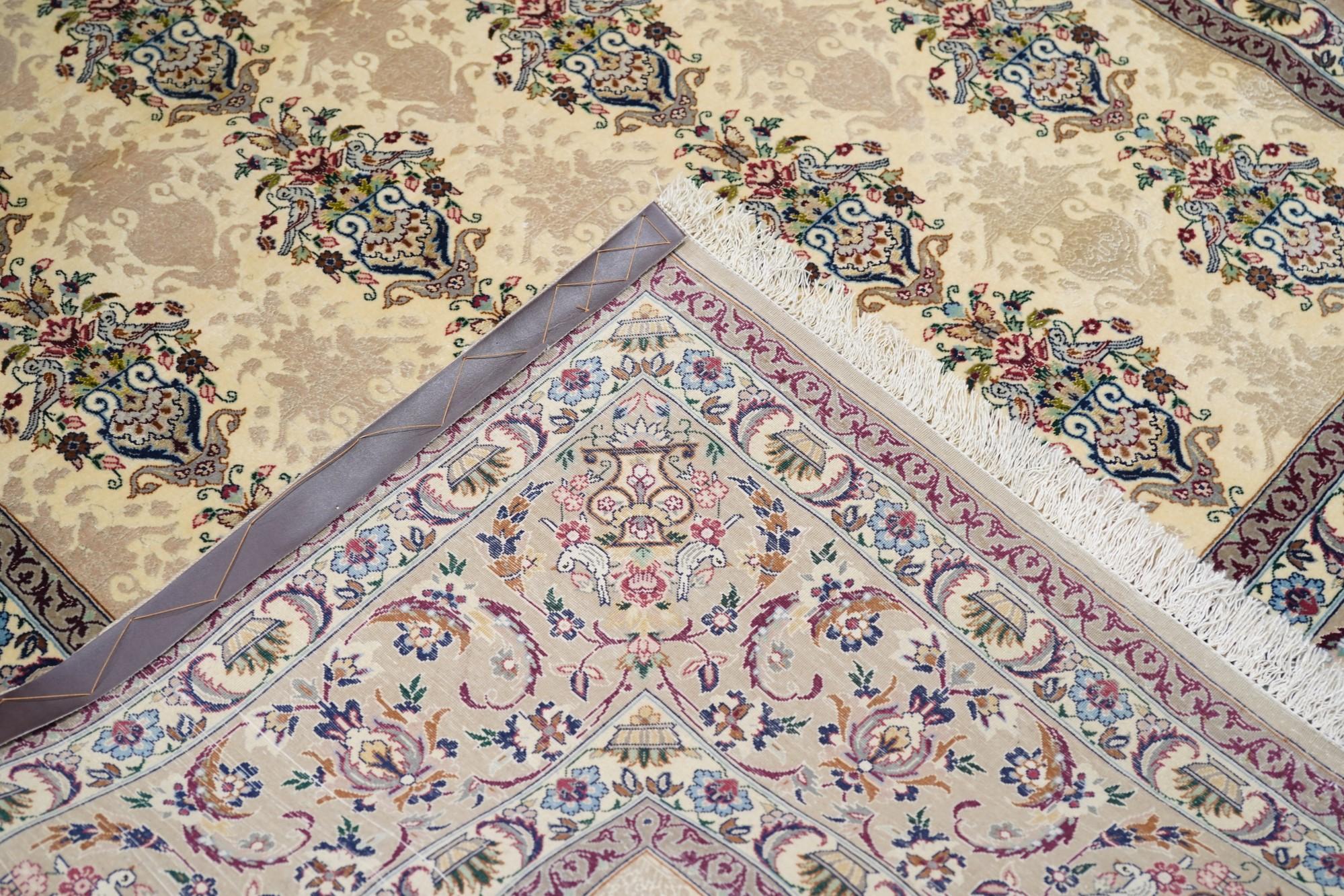Isfahan-Teppich 5'1'' x 7'6'' im Angebot 6