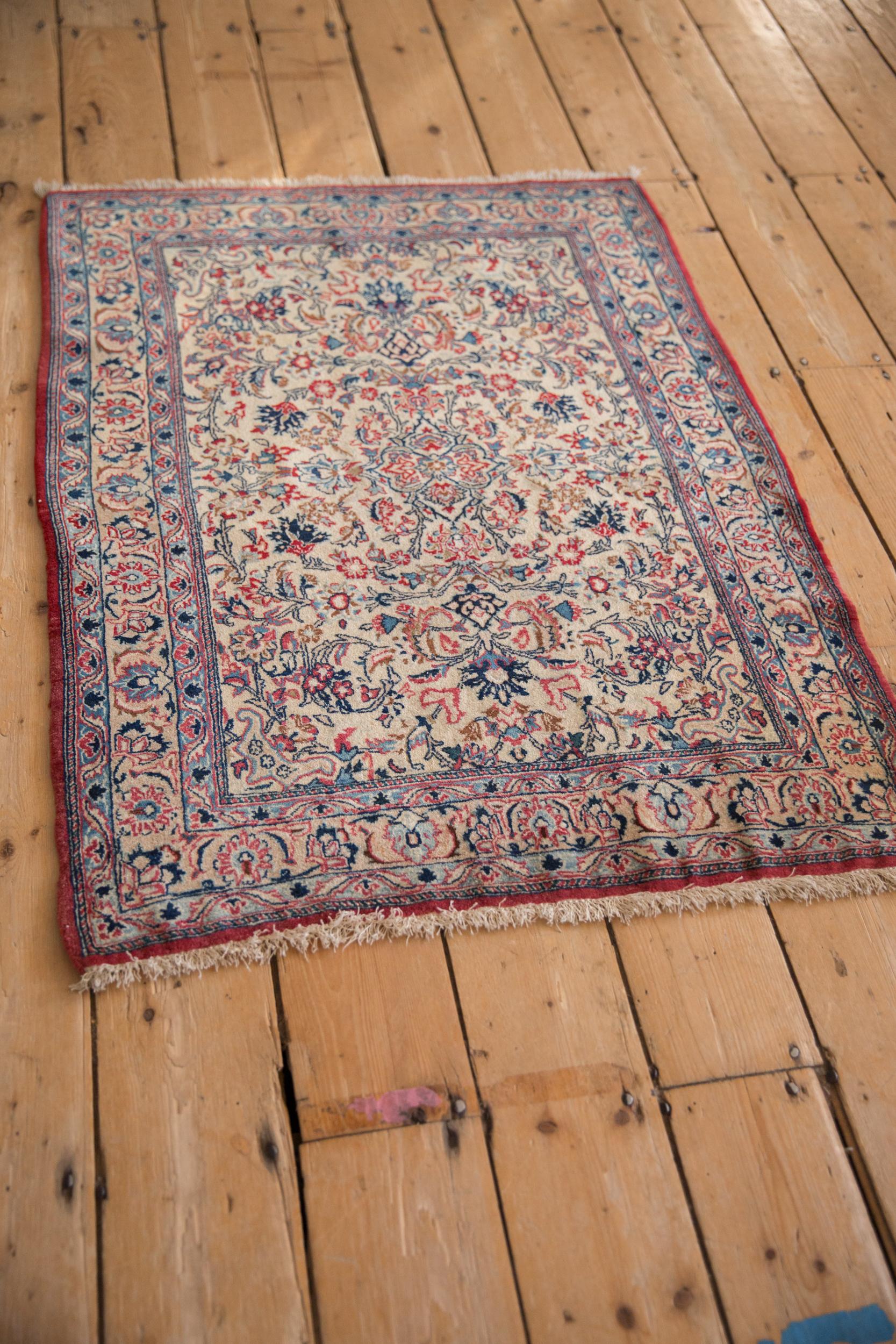 Late 20th Century Vintage Isfahan Rug For Sale