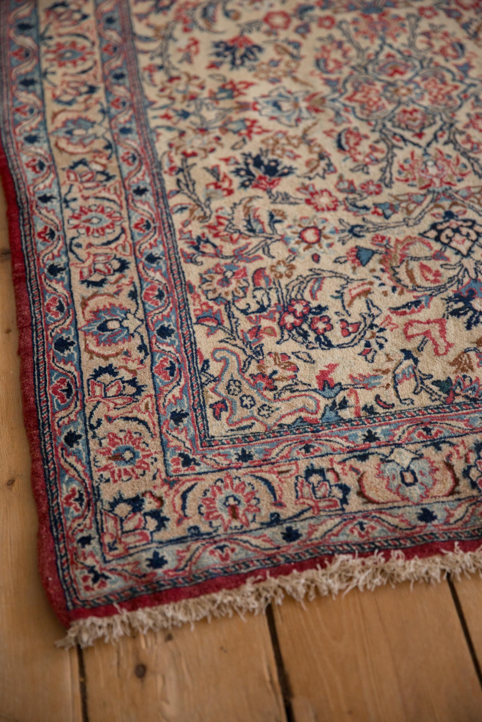 Wool Vintage Isfahan Rug For Sale