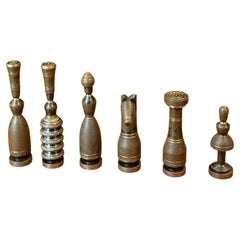 Vintage Israeli Art Chess Set by Hans Teppich