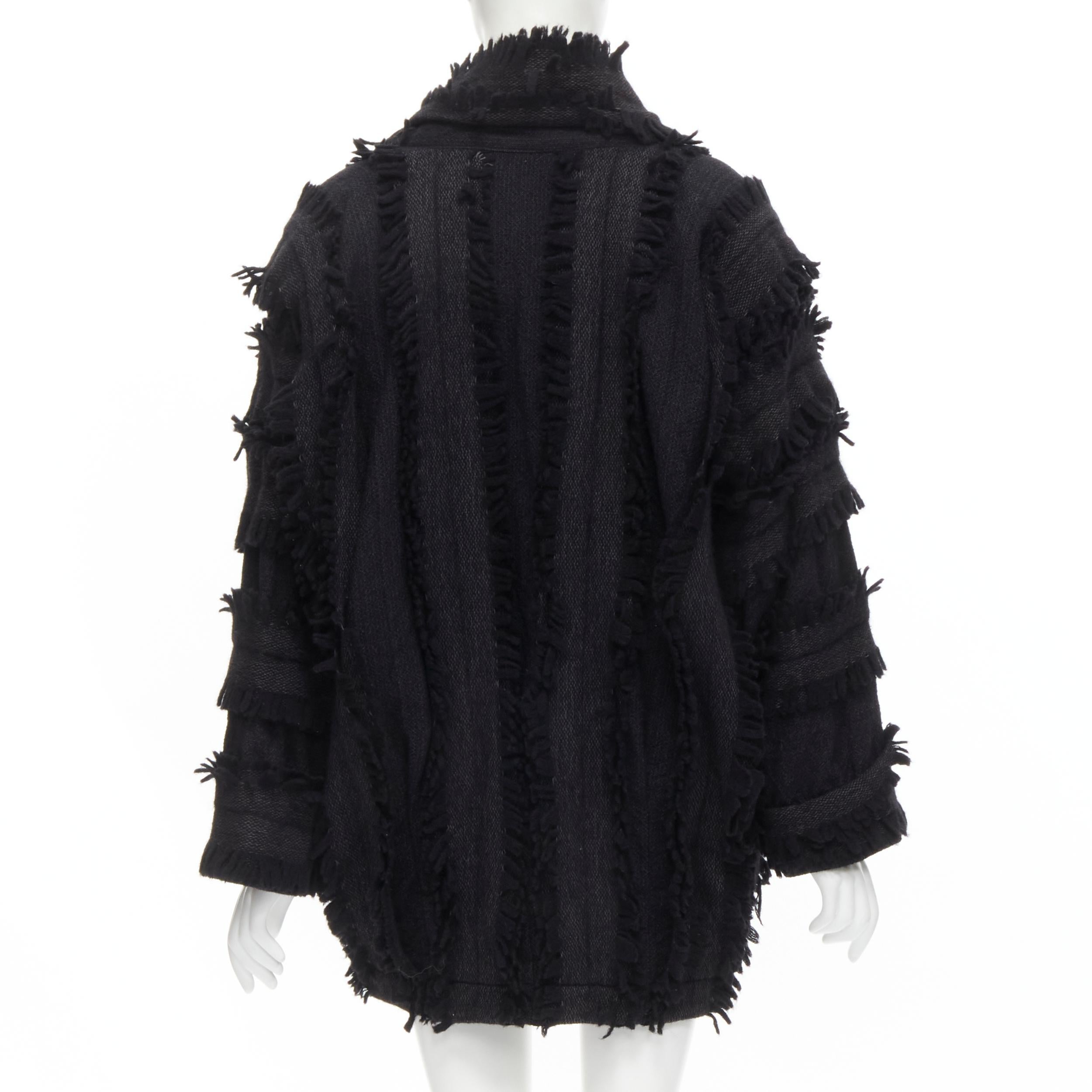 issey miyake layered cocoon jacket