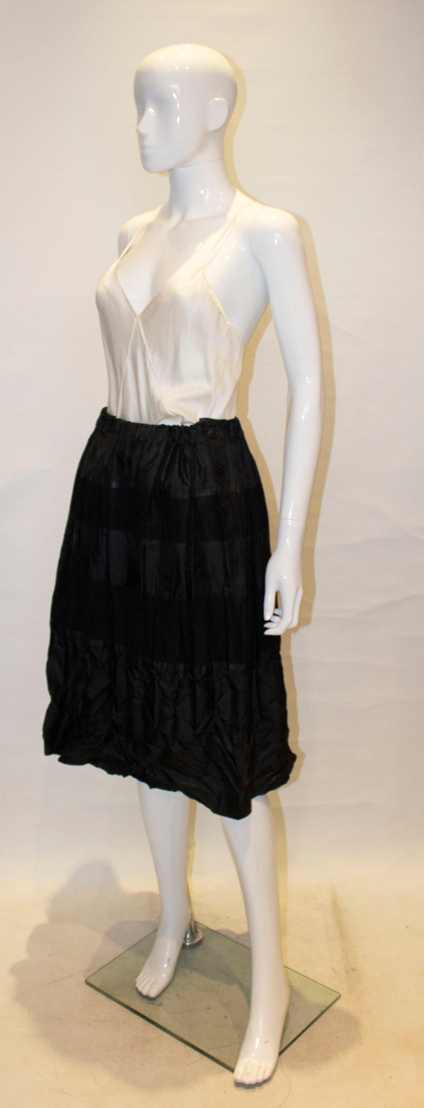 vintage issey miyake skirt