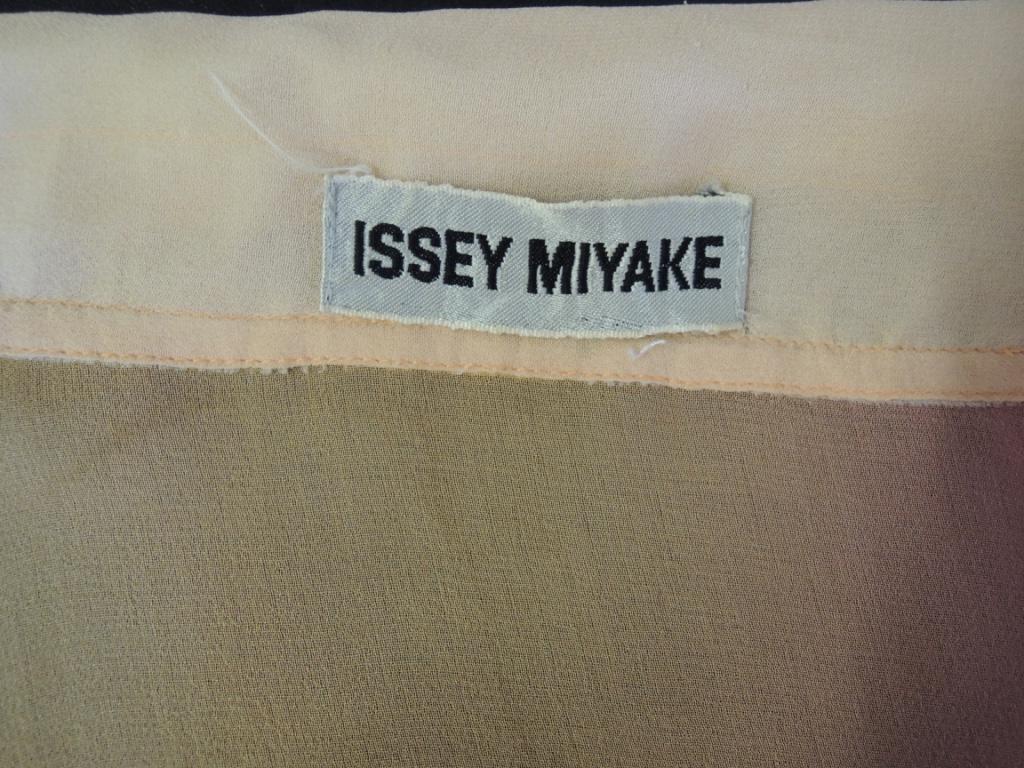 Vintage Issey Miyake Colorblock Sheer Tunic Blouse 3