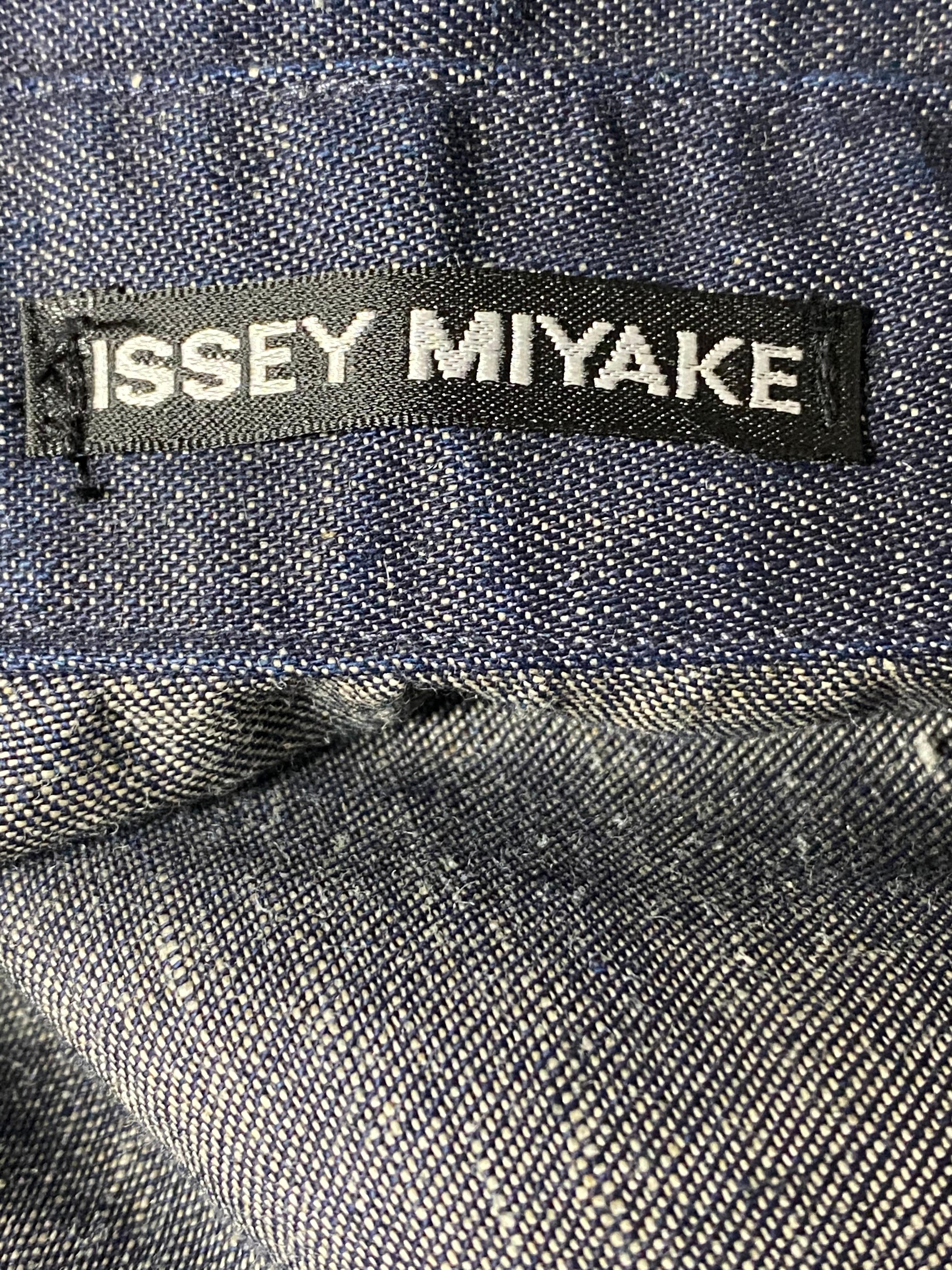 Vintage Issey Miyake Denim Button Down Shirt Jacket 2