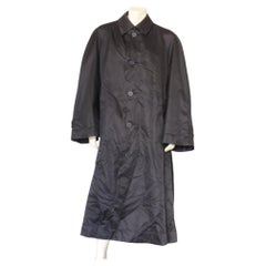 Vintage Issey Miyake Men Black Oversize Windcoat