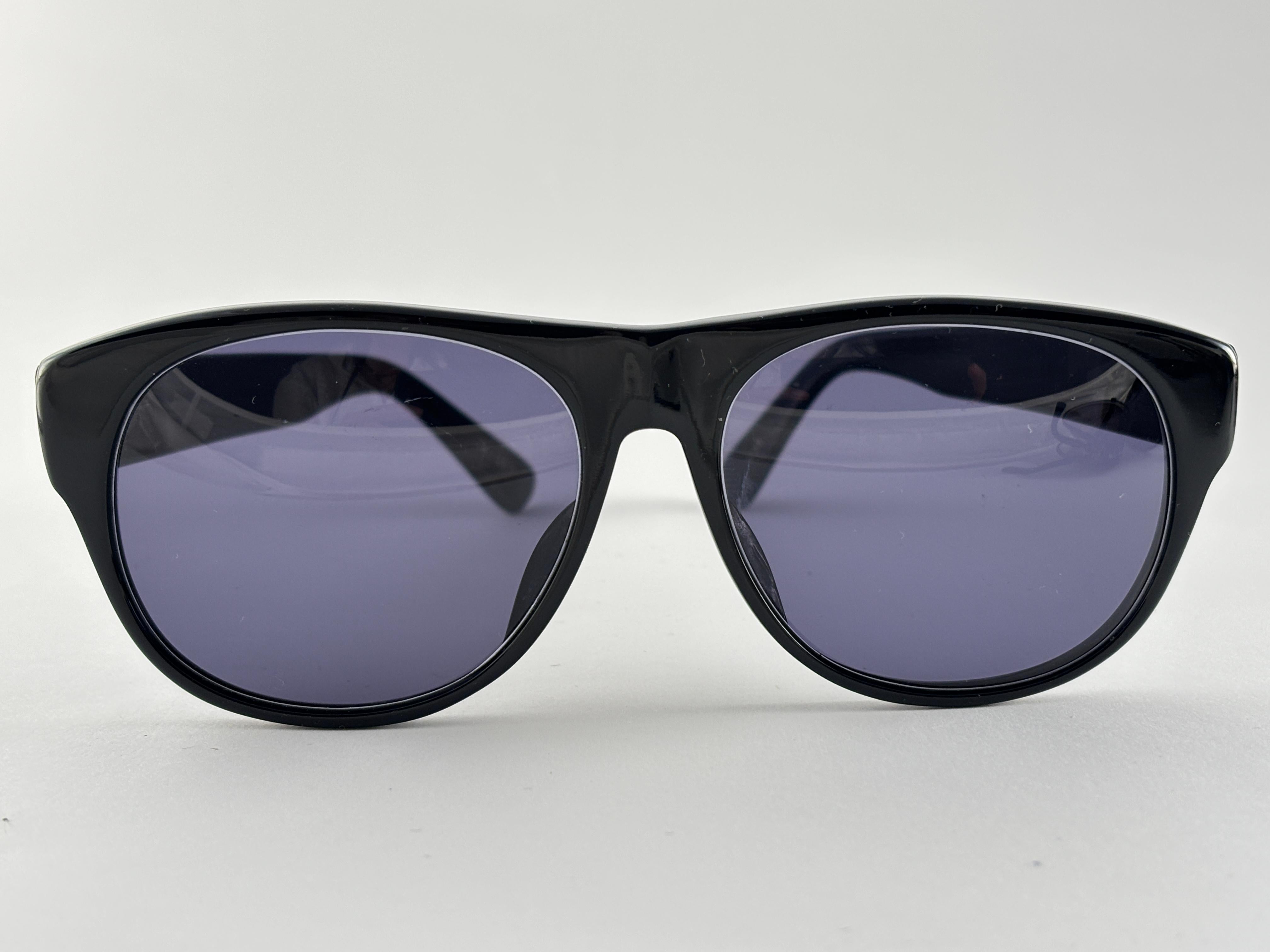 Vintage Issey Miyake Men IM 107 Oversized Black Japan Sunglasses For Sale 6