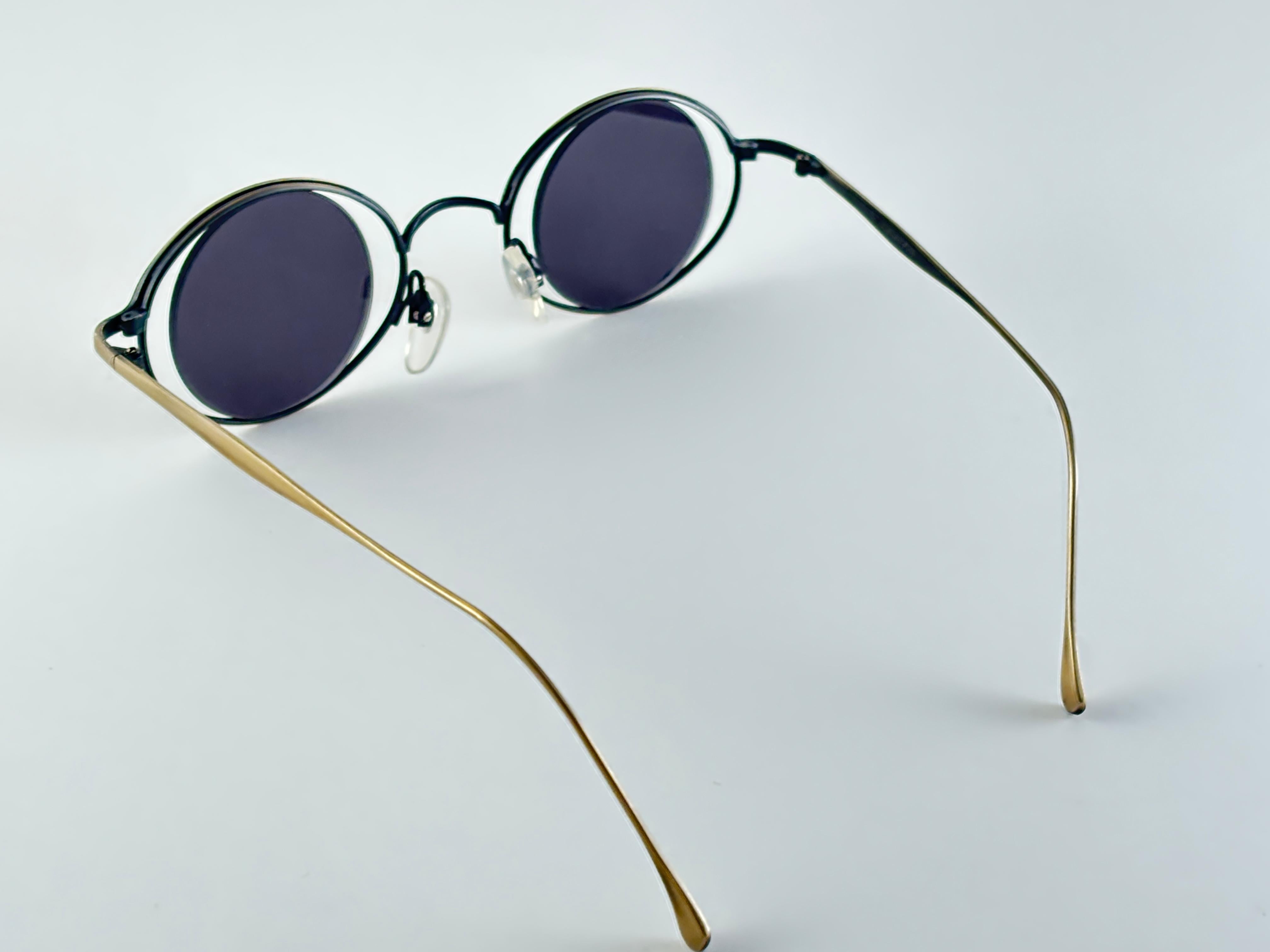 Vintage Issey Miyake Männer IM 402 Inner Circle Made in Japan Sonnenbrille im Zustand „Hervorragend“ im Angebot in Baleares, Baleares