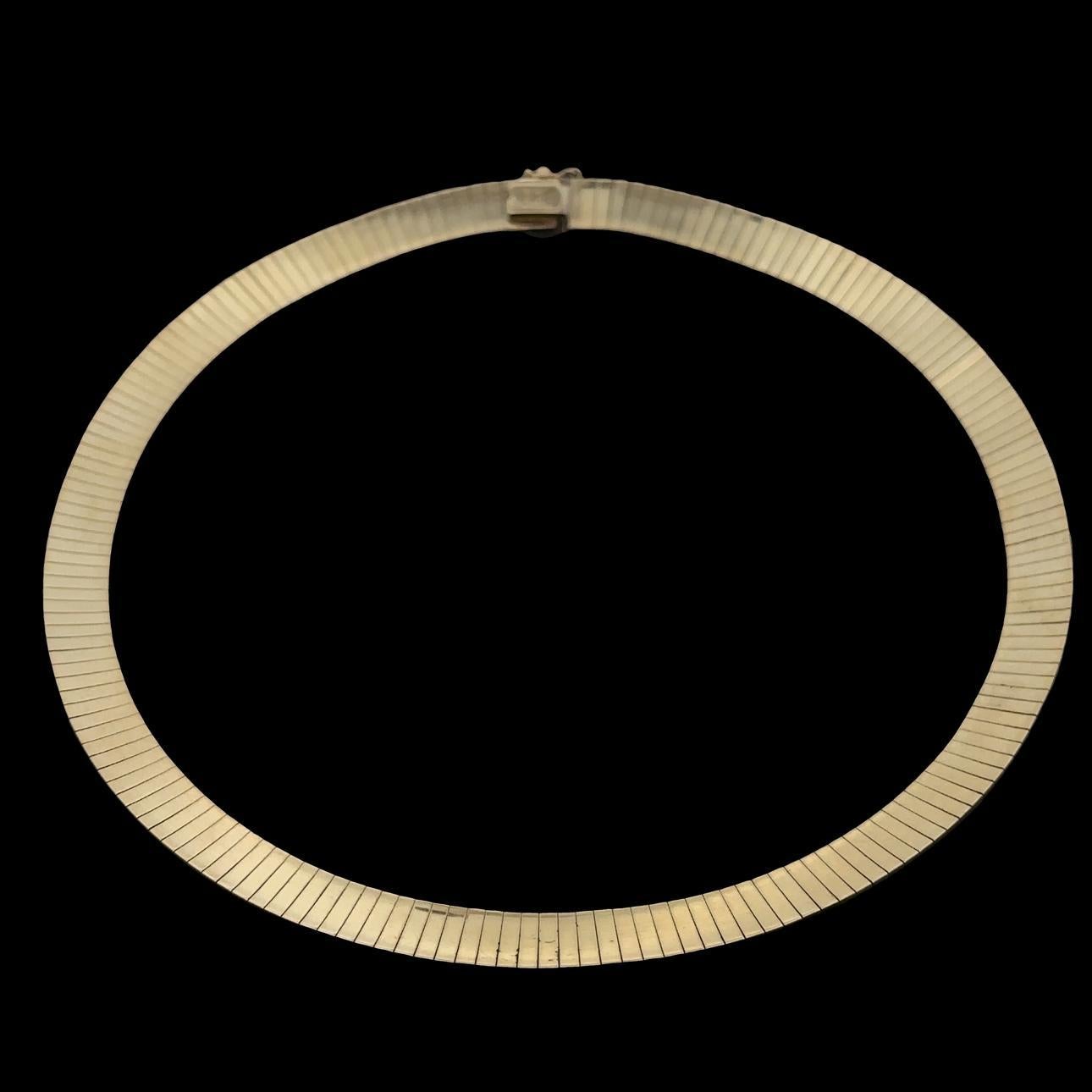 Vintage Italian 14k Yellow Gold 16