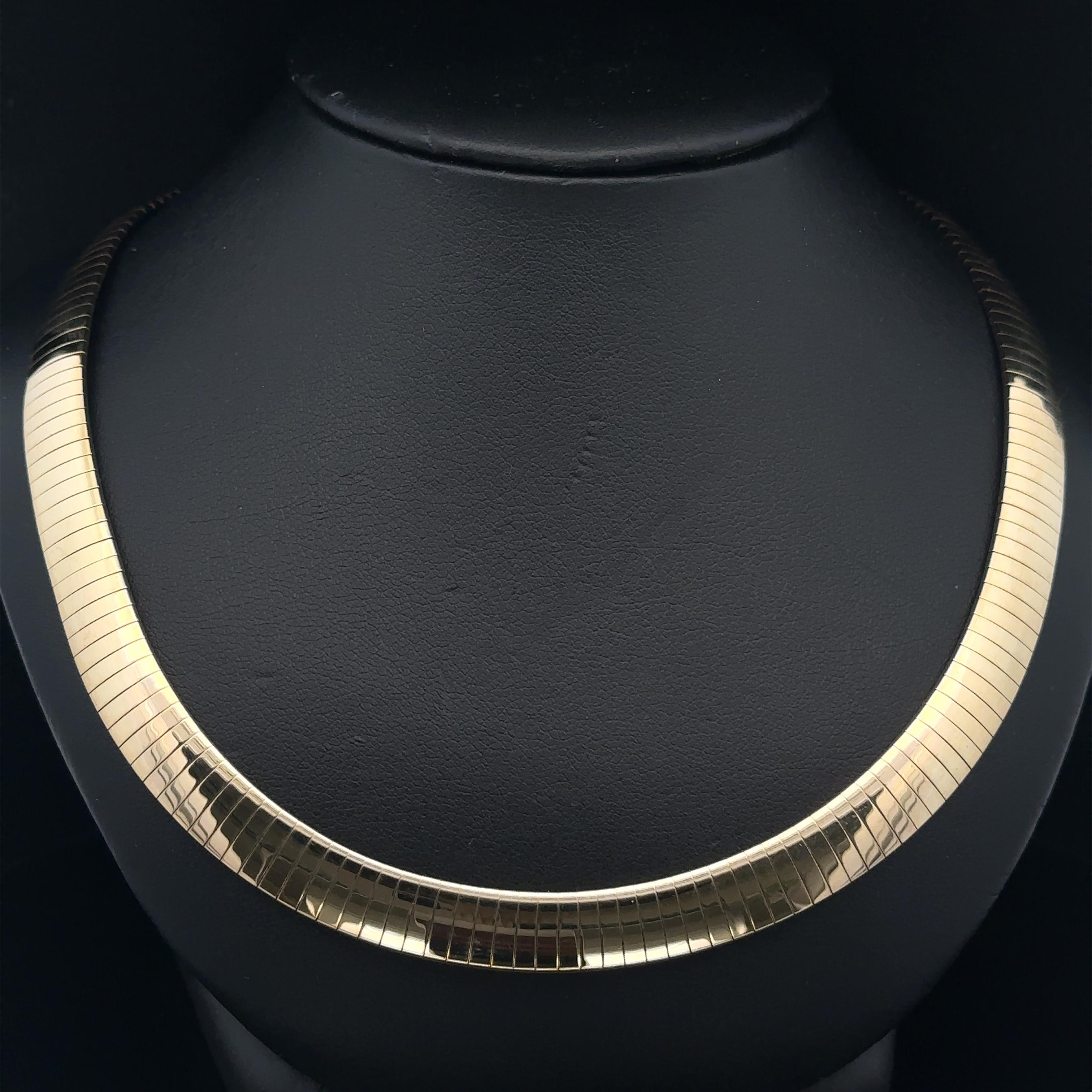 Vintage Italian 14k Yellow Gold 16
