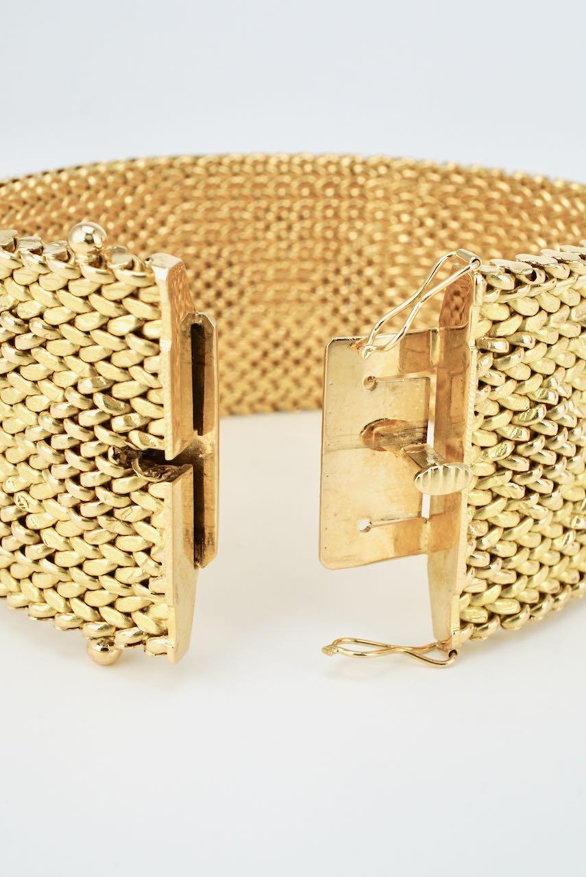 italian mesh bracelet