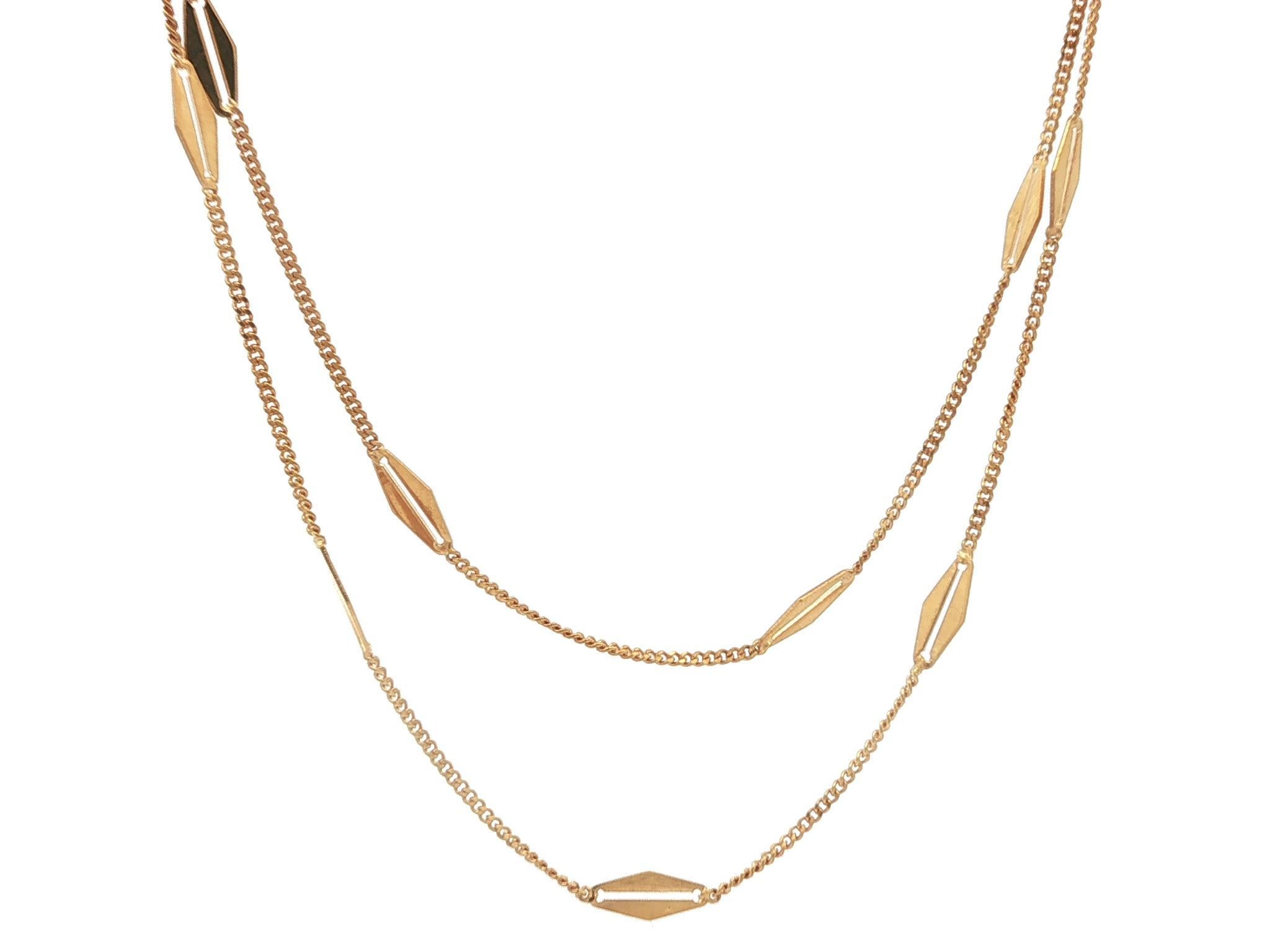 Vintage Italian 18k Gold 30