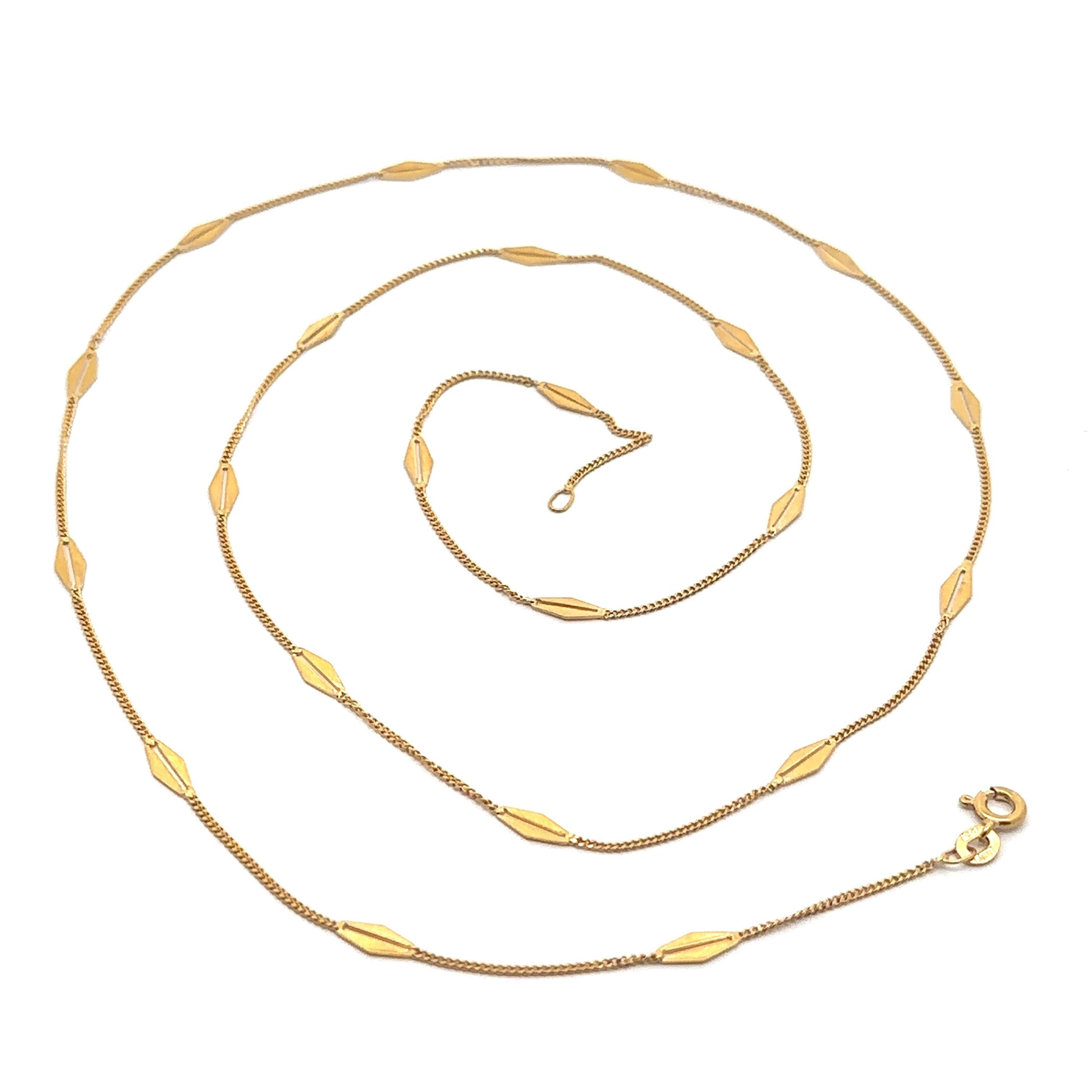 Vintage Italian 18k Gold 30