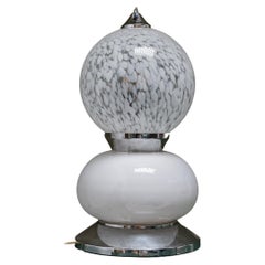Decorative Murano Glass Floor / Table Lamp, Carlo Nason for Mazzega