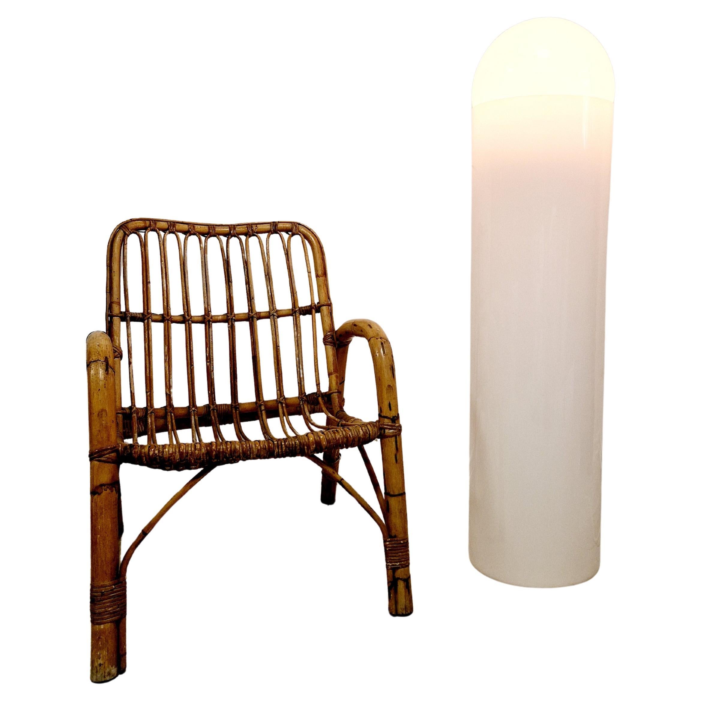 Vintage Italian 1970s Totem Lámpara de pie en venta