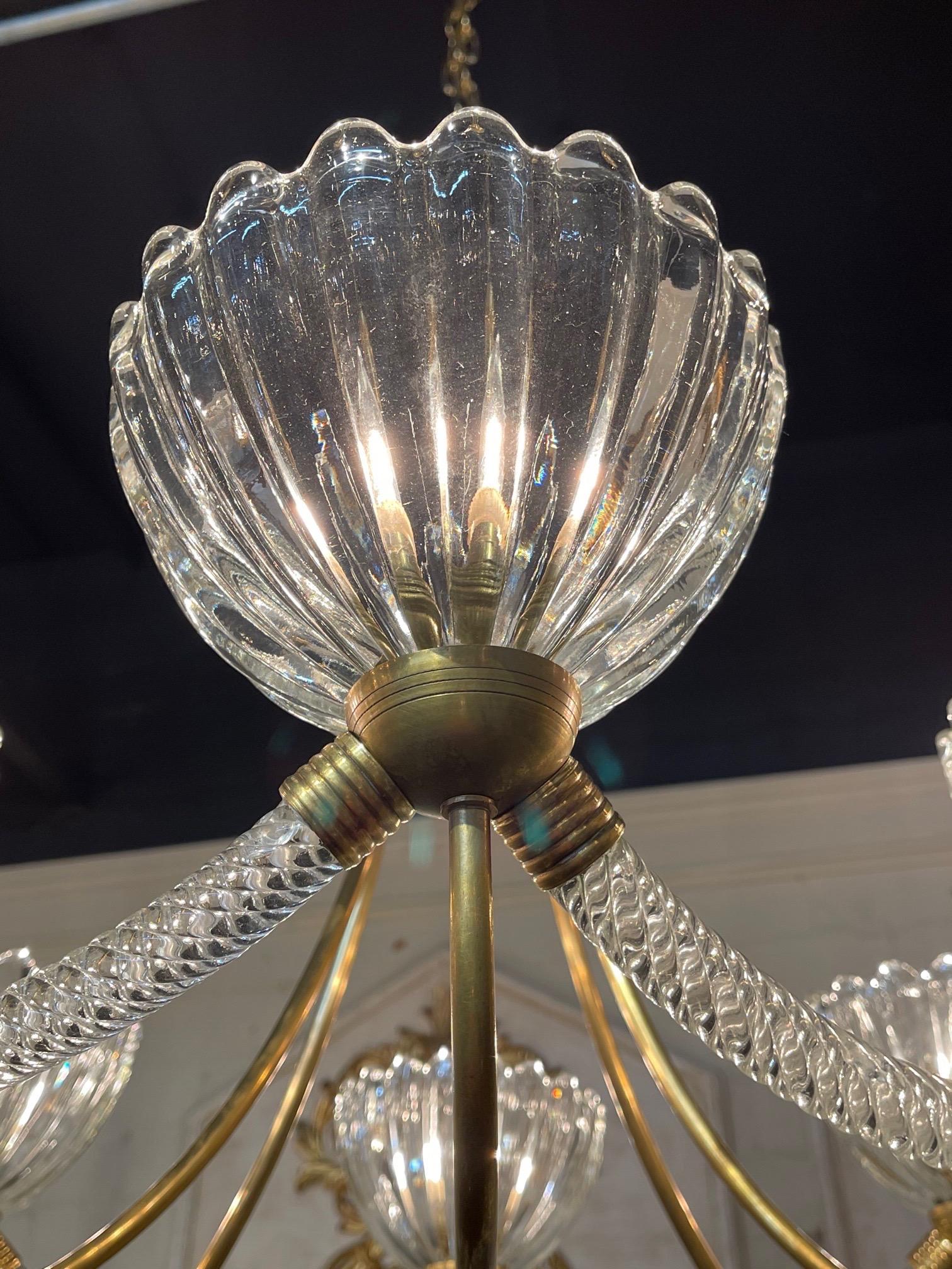 barovier and toso chandelier