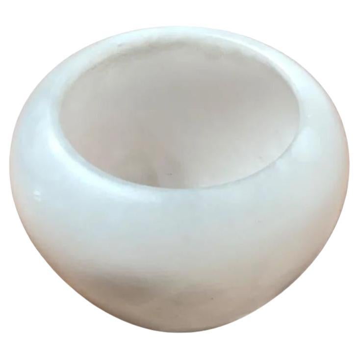 Italienische Schale aus Alabaster, 1970er Jahre im Angebot