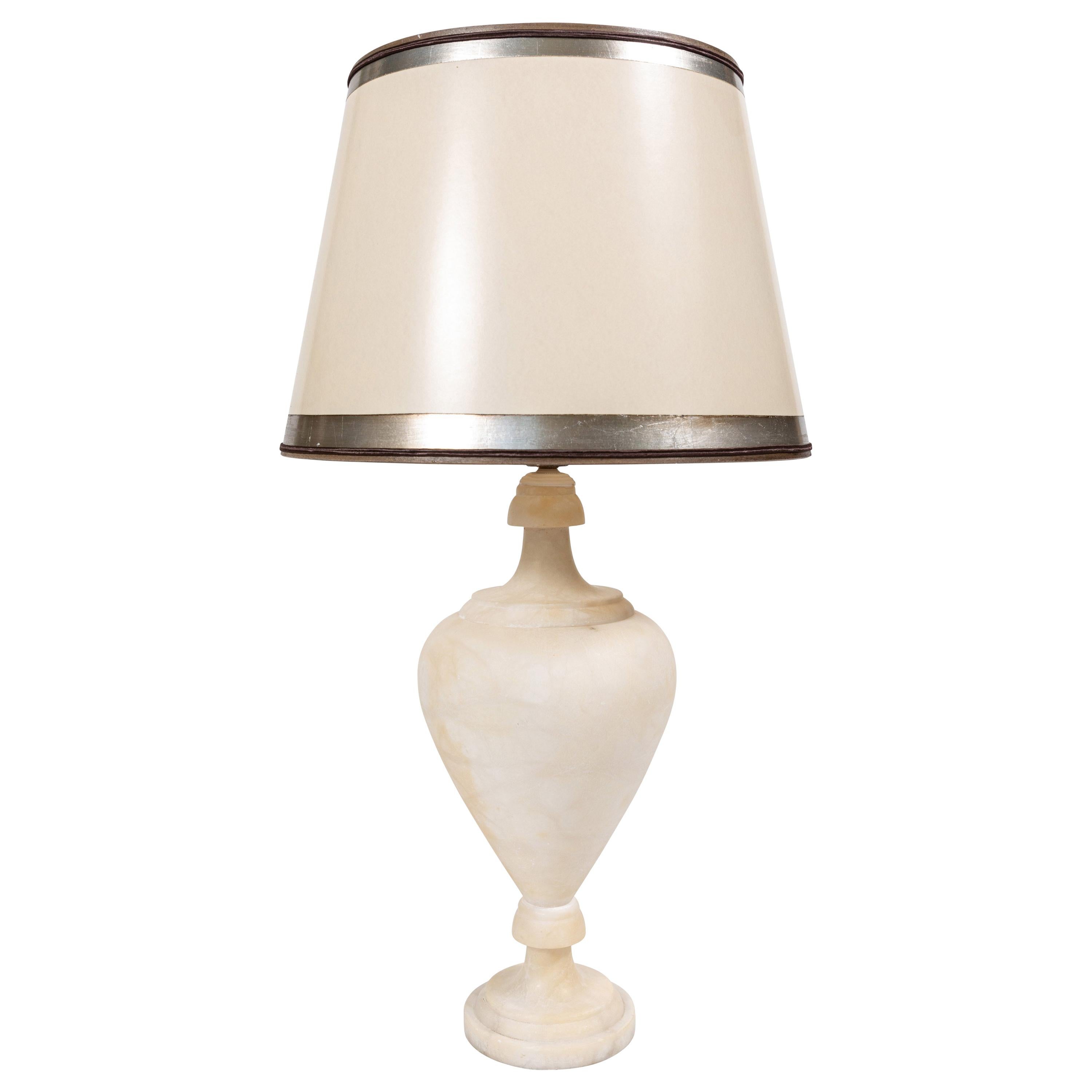 Vintage Italian Alabaster Lamp