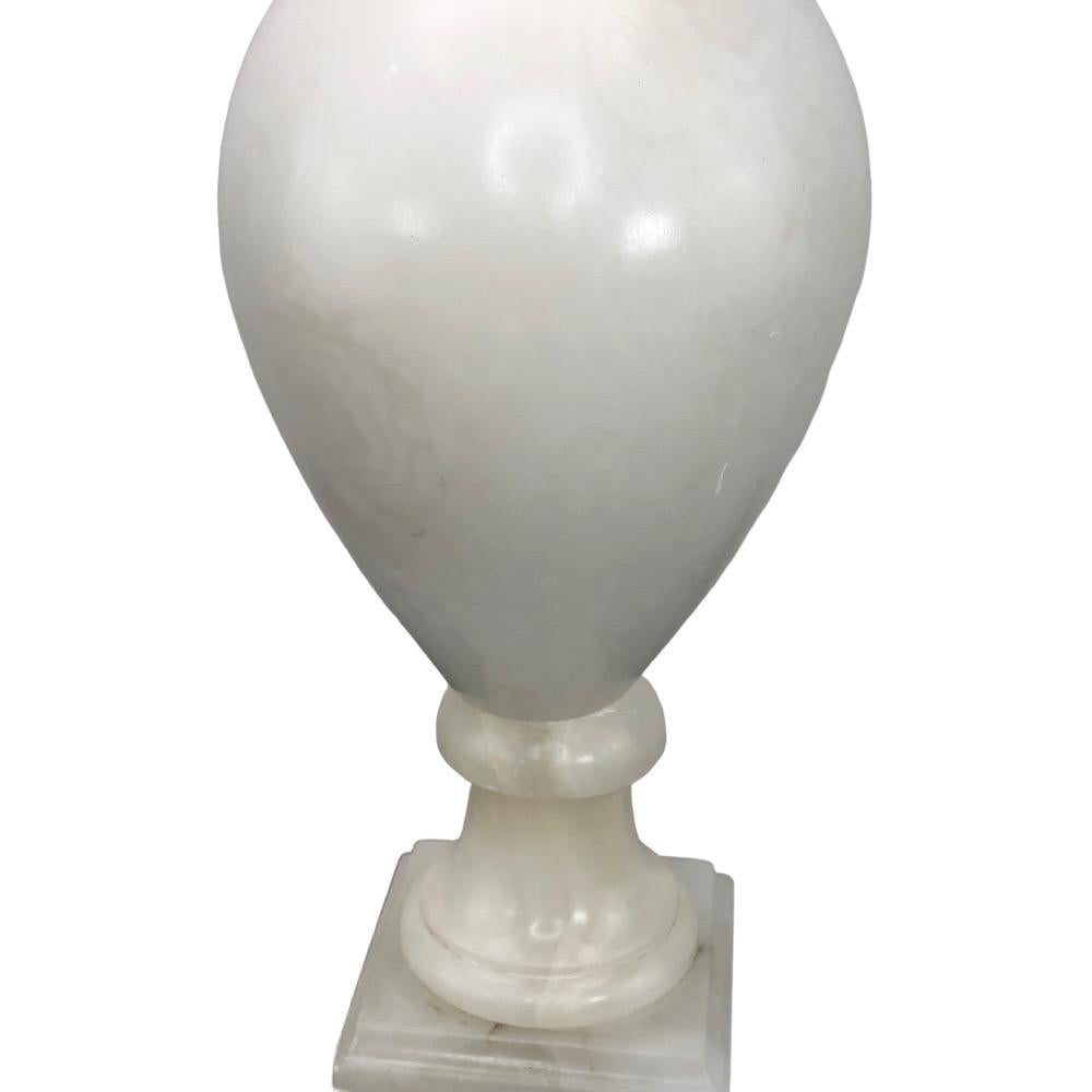 vintage alabaster lamp