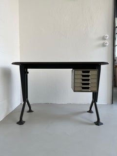 Vintage Italian "Arco" Desk by BBPR for Olivetti Synthesis