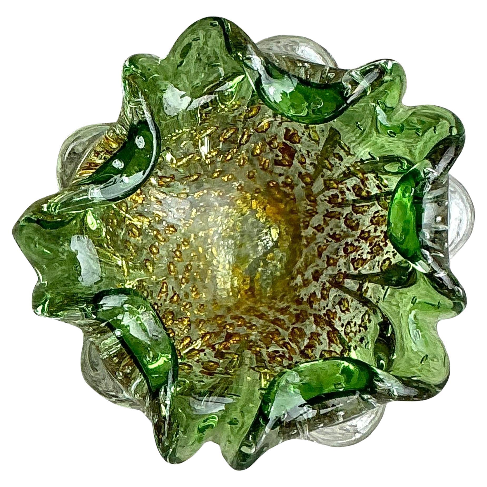 Vintage Italian Art Glass Cuenco De Murano