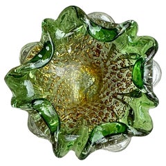 Vintage Italian Art Glass Bowl After Murano