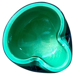 Ciotola vintage in vetro artistico di Murano