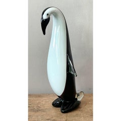 Vintage Italian Art Glass Penguin