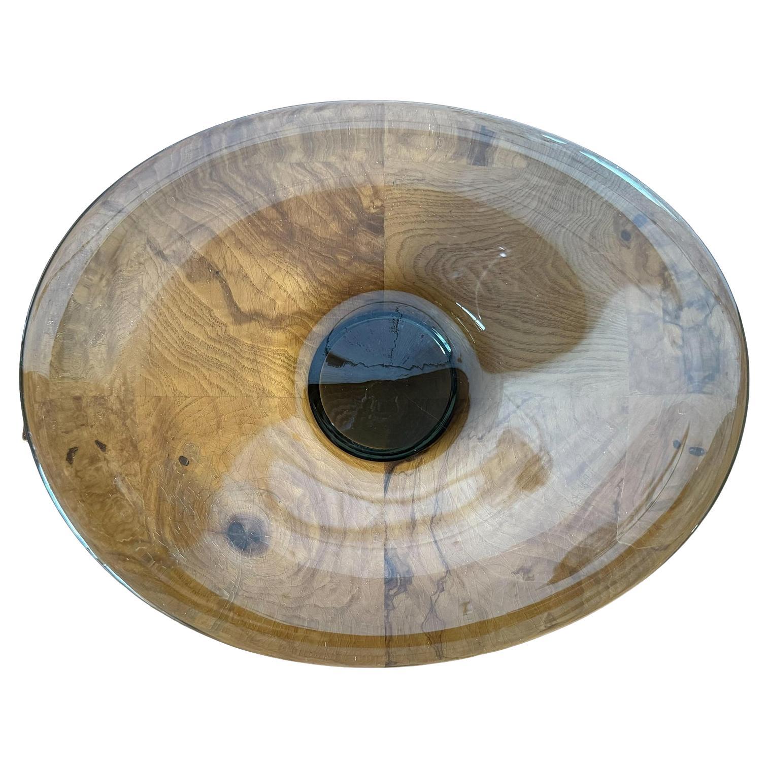 Vintage Italian Glass Tablett nach Murano