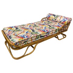 Vintage Italian Bamboo Daybed