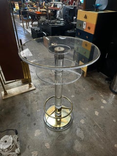 Vintage Italian Bar Table, 1980s