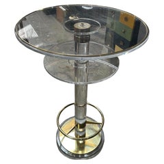 Vintage Italian Bar Table, 1980s