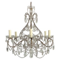 Vintage Italian Beaded Chandelier
