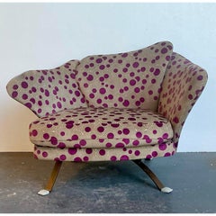 Vintage Italian Biomorphic Lounge Chair