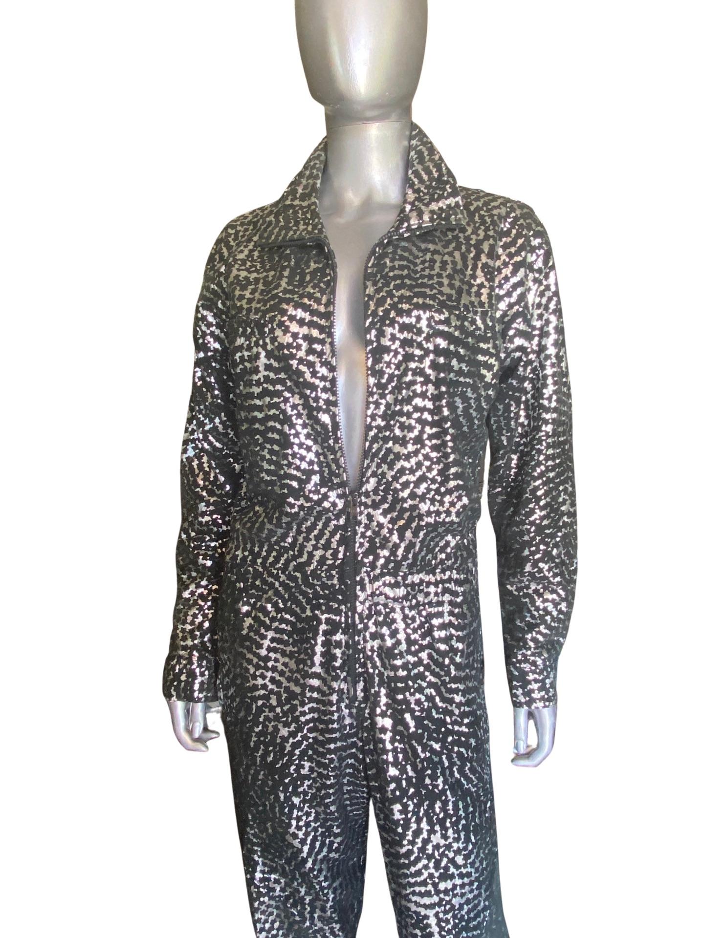 men's sequin jumpsuit