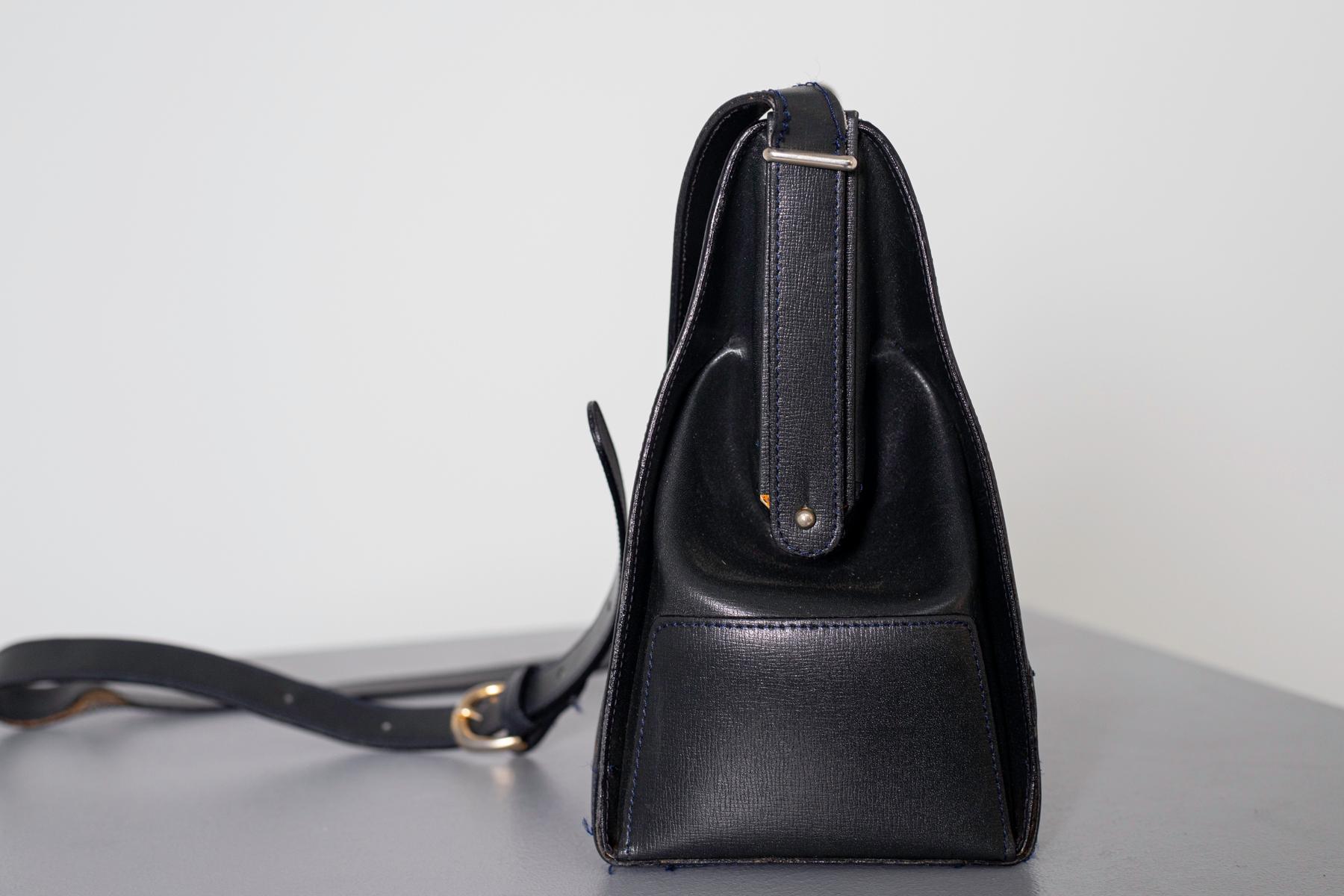 Luana Italian Vintage Leather Bag For Sale 2