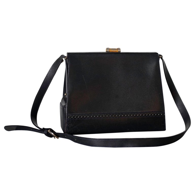 Luana Italian Vintage Leather Bag For Sale at 1stDibs