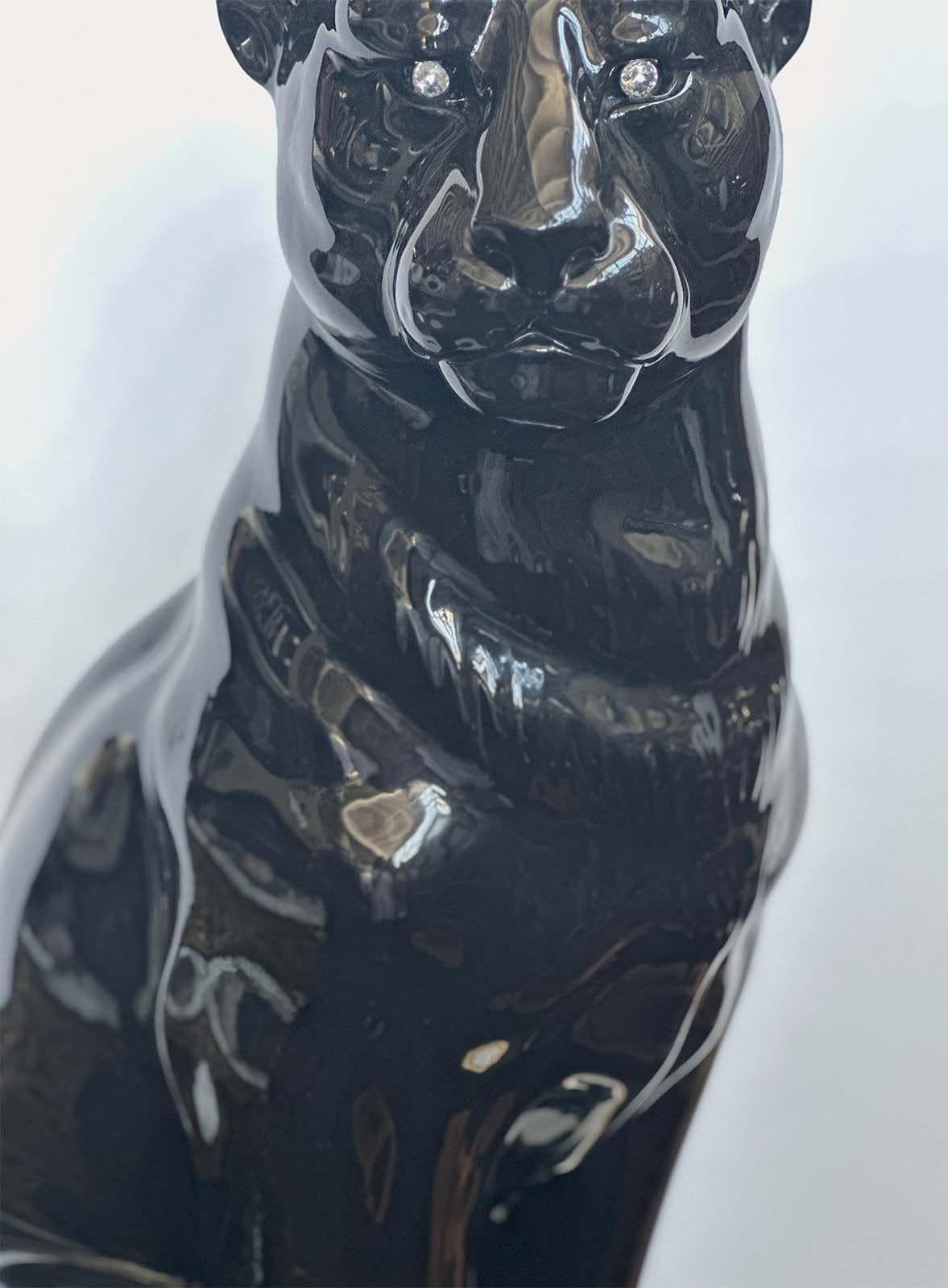 black panther swarovski