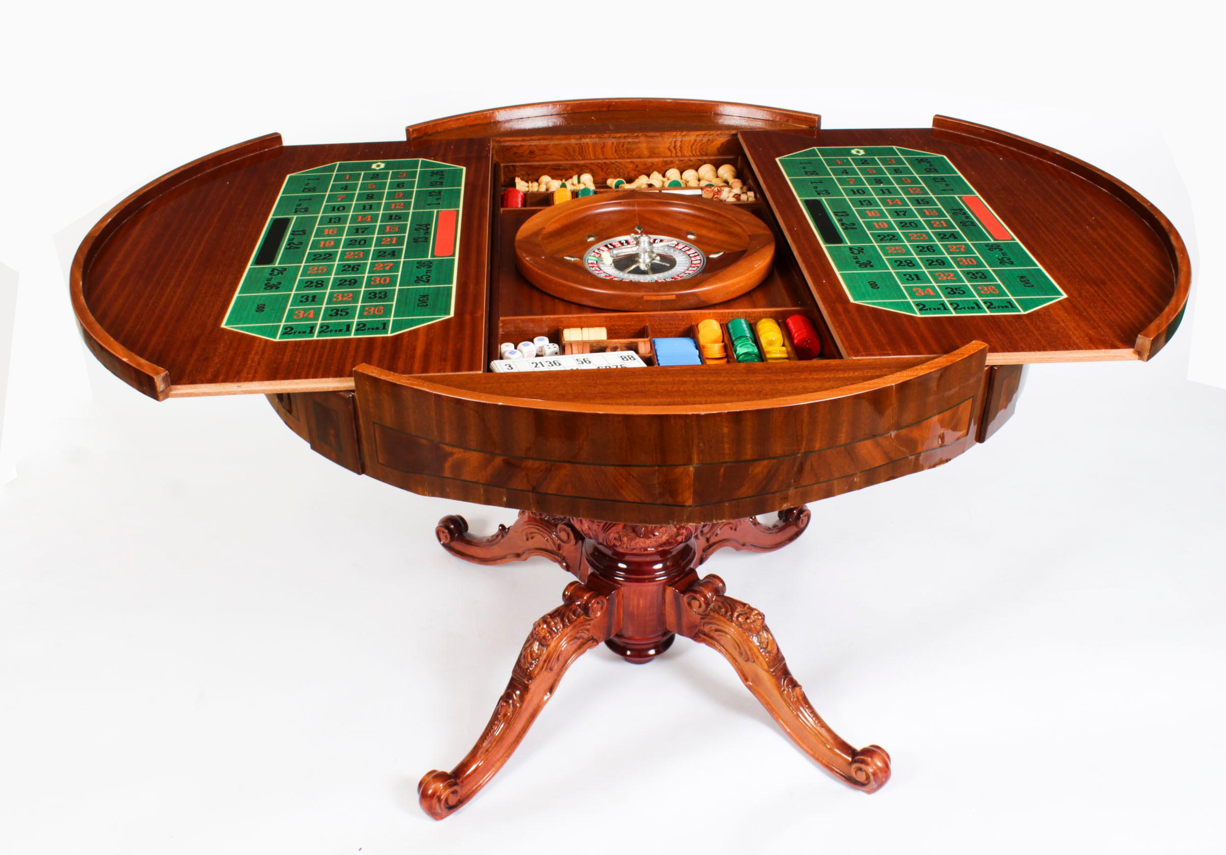 italian roulette table