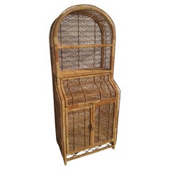 Bibliothèque italienne boho chic vintage