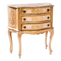 Vintage Italian Bombé Chest of Drawers