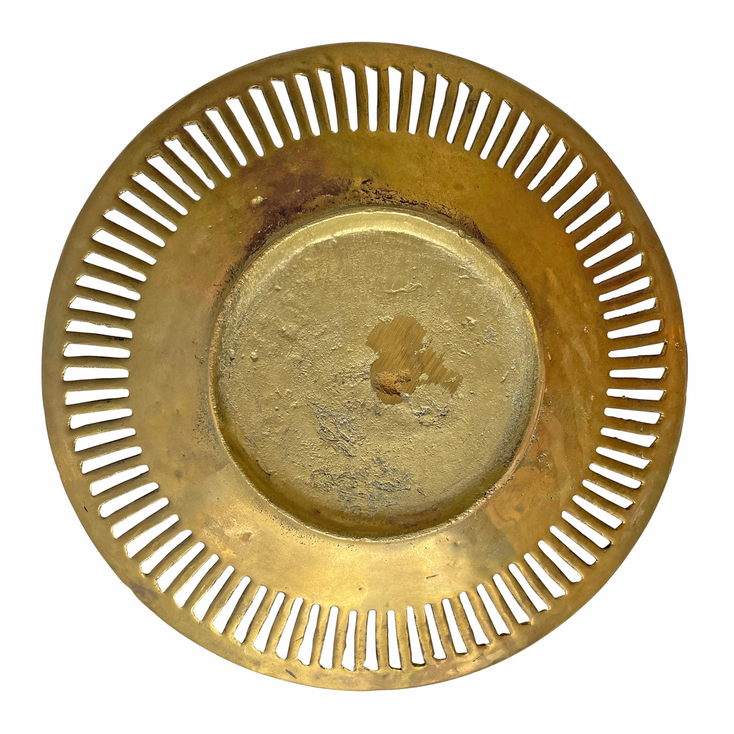 Vintage Italian Brass Bowl 4