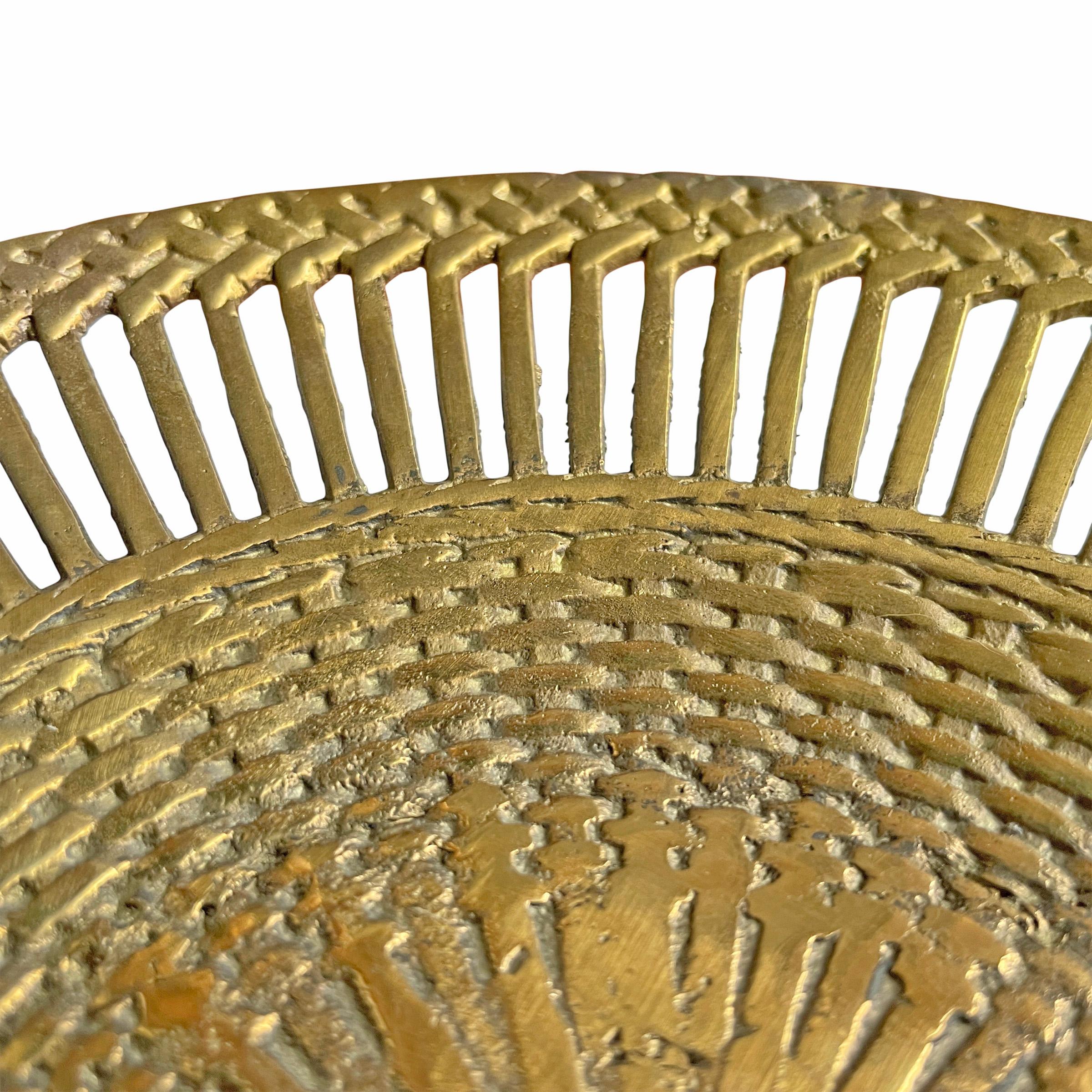 Vintage Italian Brass Bowl 1