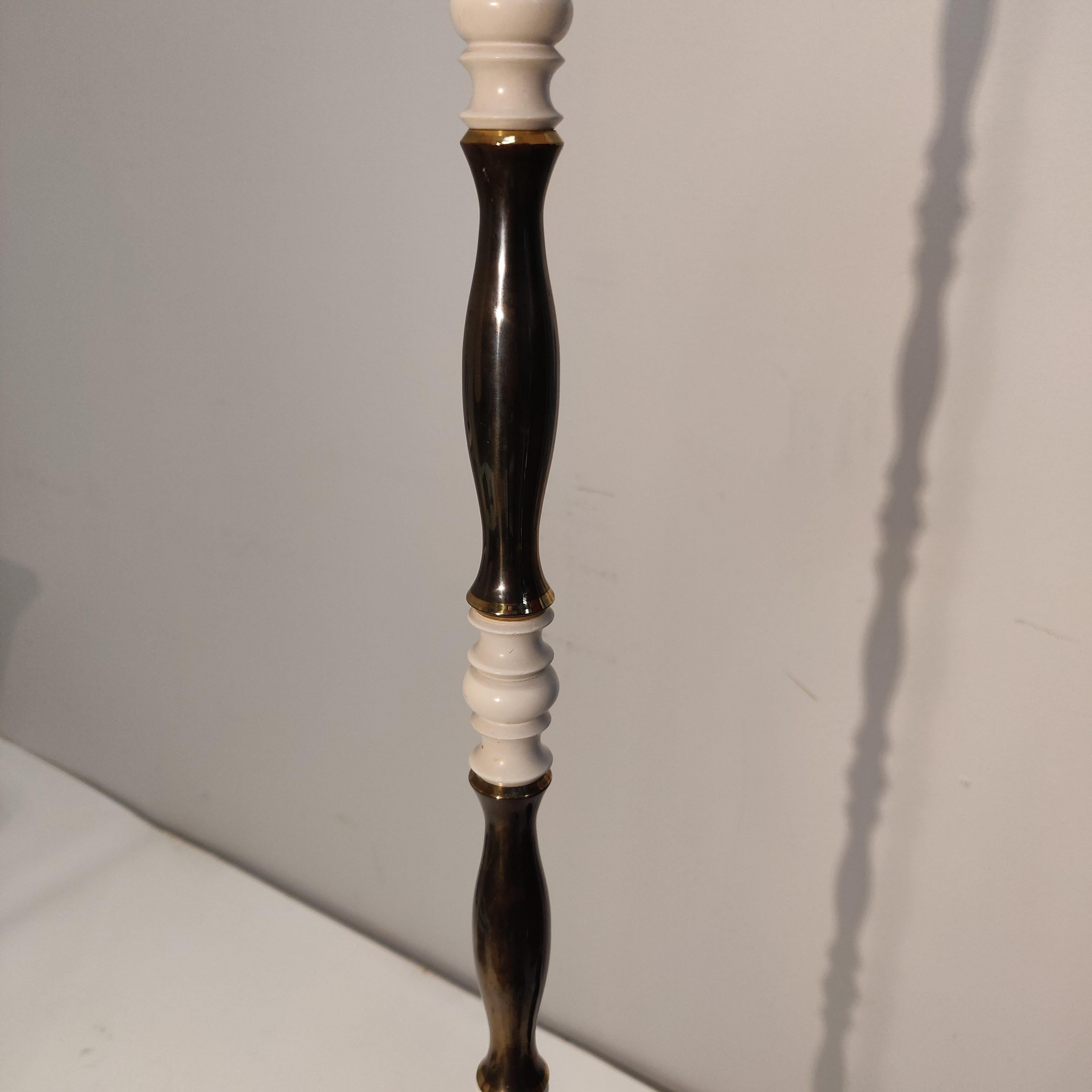Vintage Italian brass floor lamp, 1950s For Sale 1
