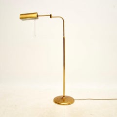 Vintage Italian Brass Floor Lamp