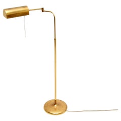 Retro Italian Brass Floor Lamp
