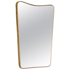 Vintage Italian Brass Mirror
